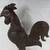 Antique Folk Art Primitive Hand Carved Wood Rooster Sculpture 22" Tall 2 thumbnail