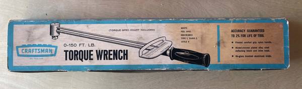 Craftsman Torque Wrench 1