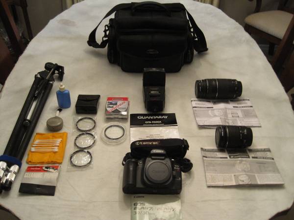 Canon EOS ELAN 7E 35MM Camera 1