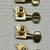 80s Ibanez Smooth Tuner Japan Guitar Tuning Keys Electric Tuners Gold 4 thumbnail