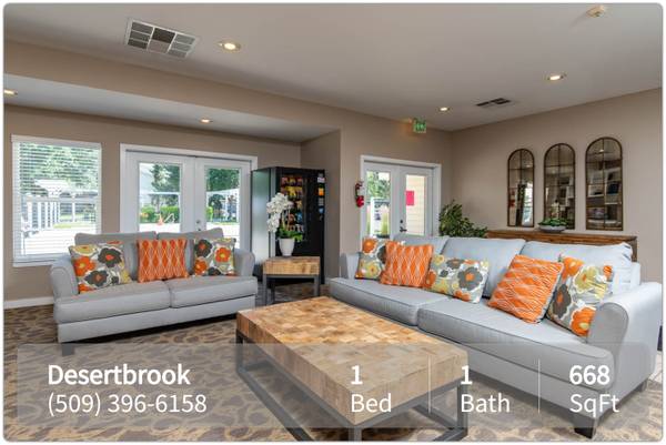 $1,259 / 1br - 668ft2 - You'll love coming home to this garden-style 1 bed / 1 bath! (Kennewick)63997113054082122