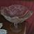 Vintage Crystal Compote Dish, scalloped, stem - for candy, nuts, etc. 2 thumbnail