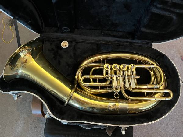 Unbranded 4 Valve Rotary Euphonium 1
