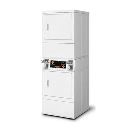 New Speed Queen SSGSXAGS113TW01 Stack Dryer – 18 lb Capacity 1