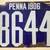RARE FIRST ISSUE 1906 PENNSYLVANIA LICENSE PLATE 1 thumbnail