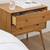 West Elm Nightstand ( 18" wood,acorn) - like new 1 thumbnail