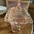 Vintage Indiana Glass Pink Open Lace Edge Pedestal Candy Box Dish with Lid 10 thumbnail