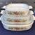 Harvest Vegetable Corningware set of 3 with lids 1 thumbnail