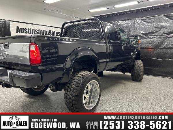 F-350 Super Duty Platinum Crew Cab 2015 elevado *F-350 F350* - $54.951 (Edgewood, WA)63442006950915124
