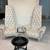 > Luxury Black Crocodile Dining Table VG-32 7 thumbnail