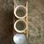 Vintage Red Wing Pottery Jar Set w/ Bamboo Rack – Collectible Storage 2 thumbnail