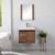WALNUT SPRING MILL 24" FLOATING VANITY W/SINK - ALLNEW 1 thumbnail