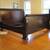 King Mahogany Bed Frame  (Sleigh Style) 4 thumbnail