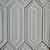 NIB 12 Sheets Ceramic Glazed Elongated Hexagon 3-D Wall Picket Tiles 4 thumbnail