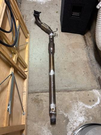 Downpipe for GTI, Jetta, Passat, CC, Audi A3 1