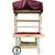 Gourmet Specialties Display Cart in Pine 2 thumbnail