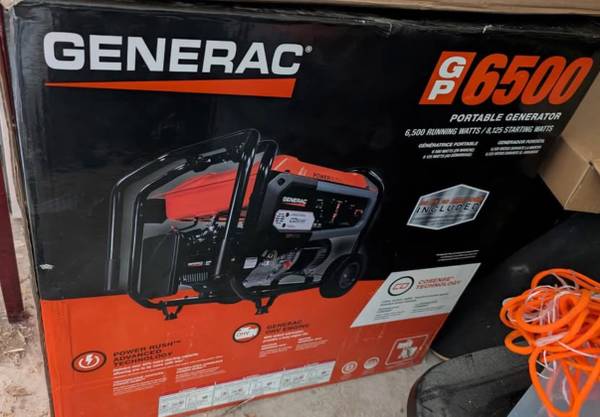 Brand new generac generator still in box 1