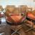 Vintage-set of six acrylic and metal dining room chairs 6 thumbnail