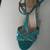 NEW Vince Camuto Suede Platform Sandals in Tropic Teal 7M 4 thumbnail