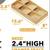 Spaceaid Bamboo Silverware Kitchen Drawer Organizer 4 thumbnail
