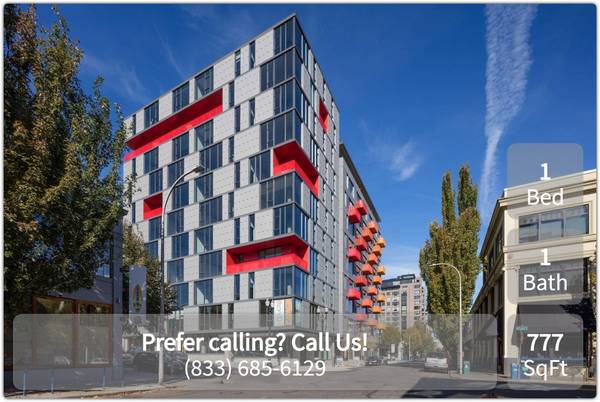 $1,999 / 1br - 777ft2 - You'll love your new home! Check out our 1 BR. (Portland - Luxury Living)63841708782593121