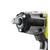 New Ryobi 18V ONE+ 1/2" Drill & 1/2" Impact Wrench Combo Kit(P1988SBN) 10 thumbnail