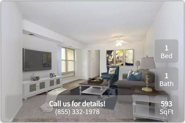 $1,749 / 1br - 593ft2 - Spacious 1 Bed, 1 Bath. 593 SqFt! Wonderful community! Visit today! (Herndon)64040027309697120