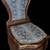 Antique Victorian COMMODE CHAIR Caned Skirt 1 thumbnail