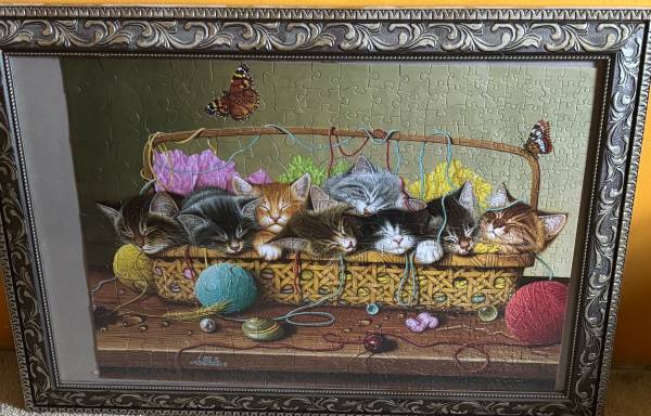 Puzzle in frame 1