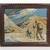 Vintage Mountain Climber Painting on Wood – Framed, Signed, 11.75" x 9 1 thumbnail