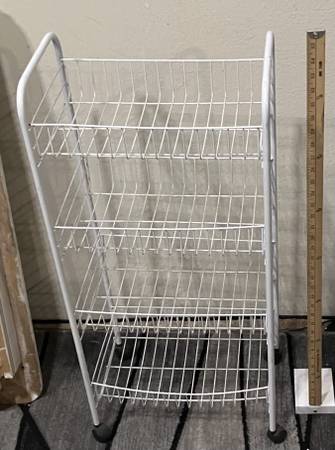 Simplify 4 Tier Rolling Storage Cart 1