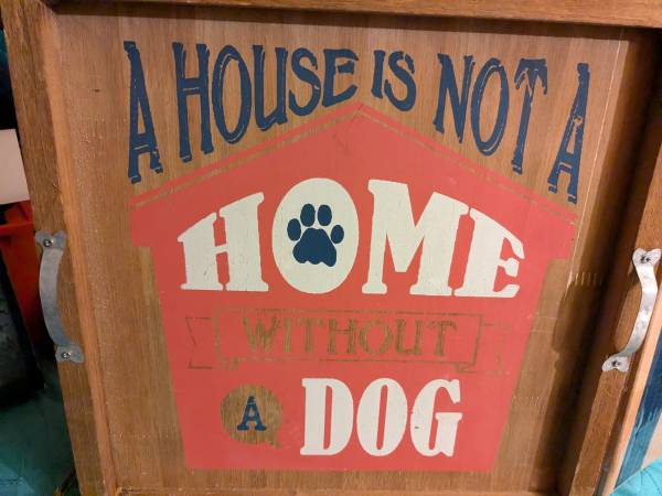 Dog Home Sign 1