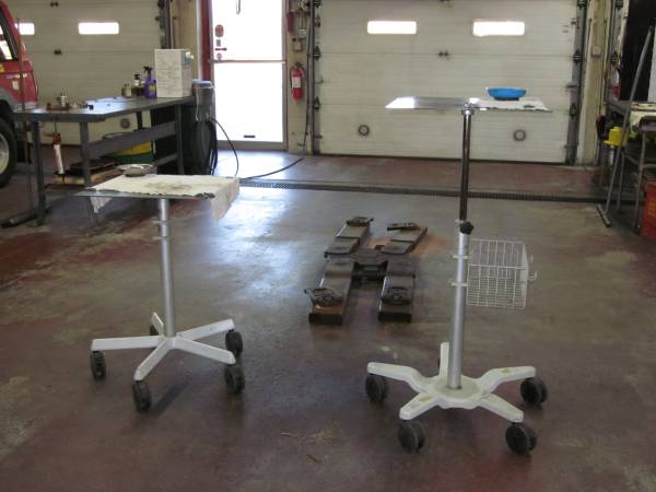 Work stands, adjustble height 1