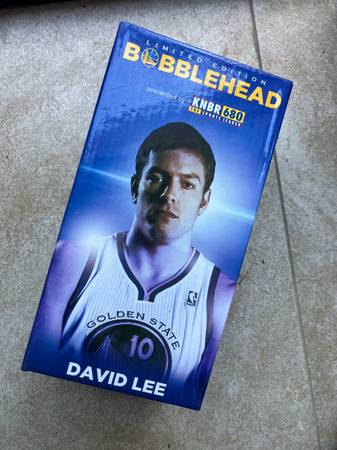 Golden State Warriors Bobblehead david lee 1