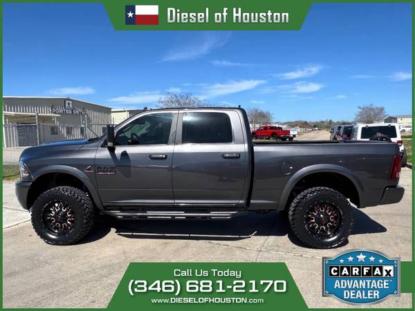 2018 DODGE RAM 2500 LARAMIE 4X4 6.7L CUMMINS DIESEL ELEVADO - $31,995 (DIESEL DE HOUSTON)63621099900161124