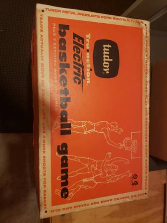 1950s Rare Tudor Electronic Basketball Game...Cool! 1