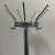 Original Late 1930's Art Deco Machine Age Chrome Plated Freestanding C 2 thumbnail