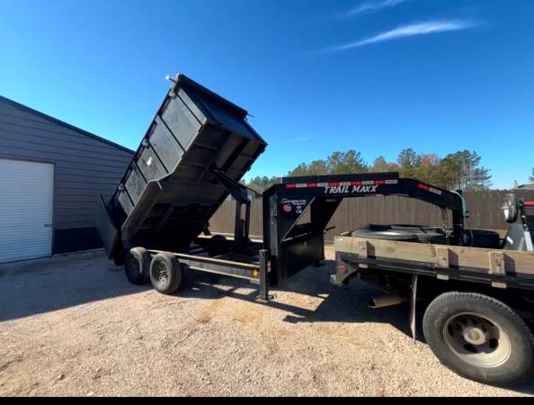 7x14 dump trailer 1