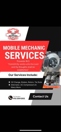 Josh The Mechanic(Full-Time Mobile Mechanic) 1