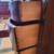ANTIQUE SOLID WOOD FULL SIZE BED WITH NIGHT STAND 11 thumbnail