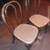 1-PAIR VINTAGE BENTWOOD BISTRO/CAFE ICE CREAM PARLOR SIDE CHAIRS 1 thumbnail