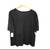 Ladies Black T  Shirt - V Neck 2 thumbnail
