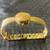 Anne Klein Gold Tone Diamond Flip-Top Bracelet with Hidden Watch 5 thumbnail