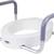 Carex 3.5 Inch Raised Toilet Seat with Arms - For Round Toilets (New) 4 thumbnail