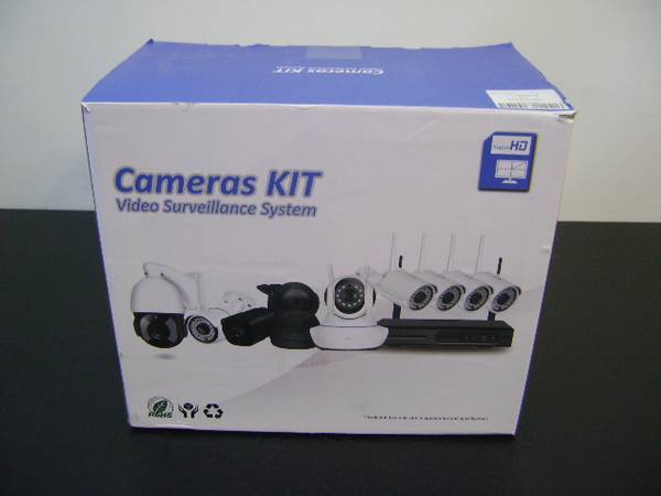 Wireless Security Camera System 2 cameras 1