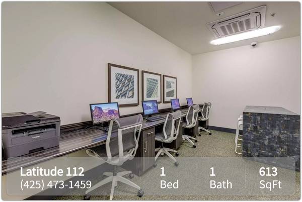 $1,725 / 1br - 613ft2 - Stunning high rise in Seattle. Check out Latitude 112 (Seattle)63850639833859120