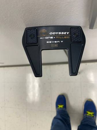 Odyssey Ai-ONE Milled Seven T Mallet Putter 1