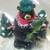 Large Automated Snow Globe featuring Bear Hugging Fish 2 thumbnail
