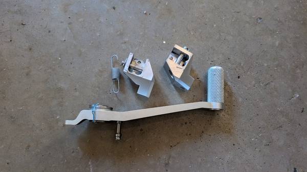 BMW R 1200/1250 RT Foot Peg Lowering & Adjustable Brake lever kit - $180 (Plano)63471289923075121