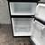 Retro black mini refrigerator with freezer (30 day warranty) 2 thumbnail